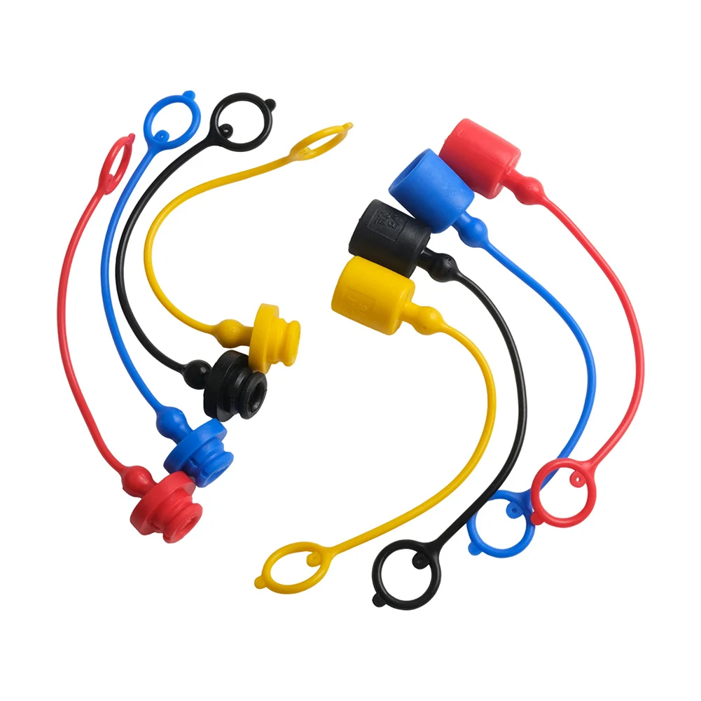 

Dust Cap Set Hydraulic Quick Coupler Equipment Storage 3 4 Inches Reliable Durability Sturdy Material 4 Pairs Included