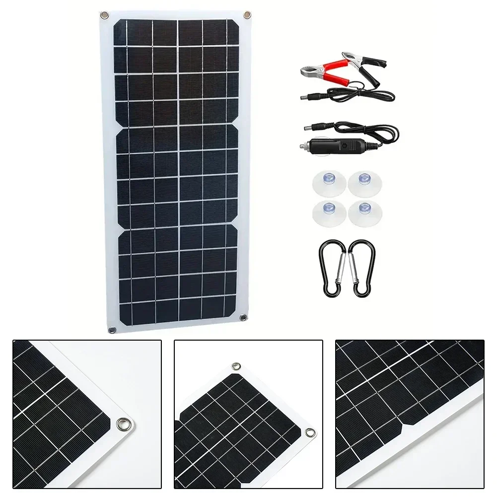 10W Solar Panel USB 12V Solar Cell Outdoor Hike Battery Charger System Solar Panel Kit Complete For Mobile Phone Power Bank