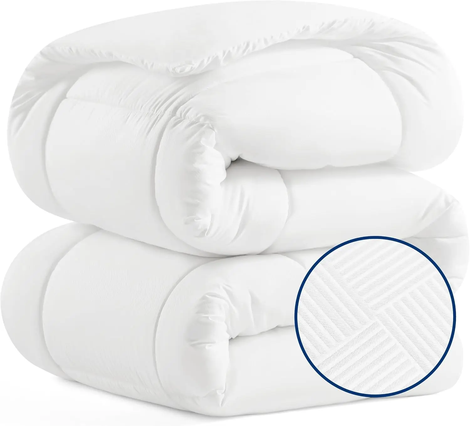 

Comforter Duvet Insert - Quilted Comforters King Size, All Season Duvet