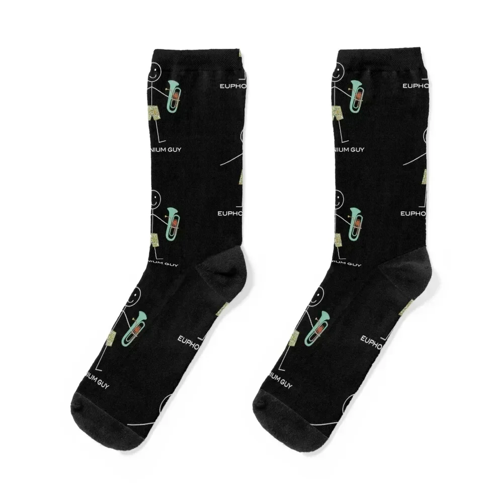 

Funny Mens Euphonium Design Socks men cotton high quality ankle sports and leisure Socks Woman Men's