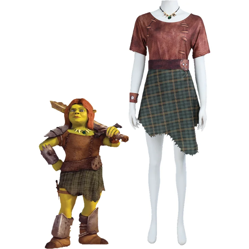 Fiona Beastwoman Cosplay Costume loween Role-plang Monster Sek 5 Costume femme traditionnel chinois Dr scène Costume