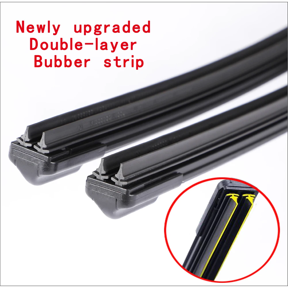 For Toyota RAV4 SUV A1 A2 A3 A4 A5 4WD 1994 2000 2005 2008 2010 2012 2016 2018 2019 2022 Double Rubber Windshield Wiper Blades