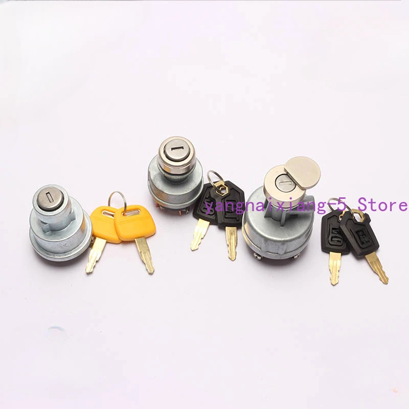 Suitable for CAT E200/312B/307C/320B/C/D Excavator Accessories Electric Door Lock Start Ignition Switch