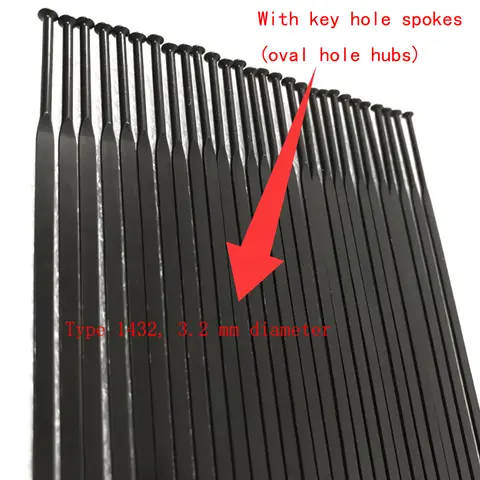 12pcs/lot Pillar PSR 1432 AERO Spokes straight pull stainless steel Gauge 14G Bladed Black wheel part Road disc DH FR MTB bike
