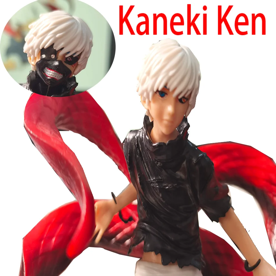 Anime figure Tokyo Ghou Mask centipede Reversible face Kaneki Ken anime model figure