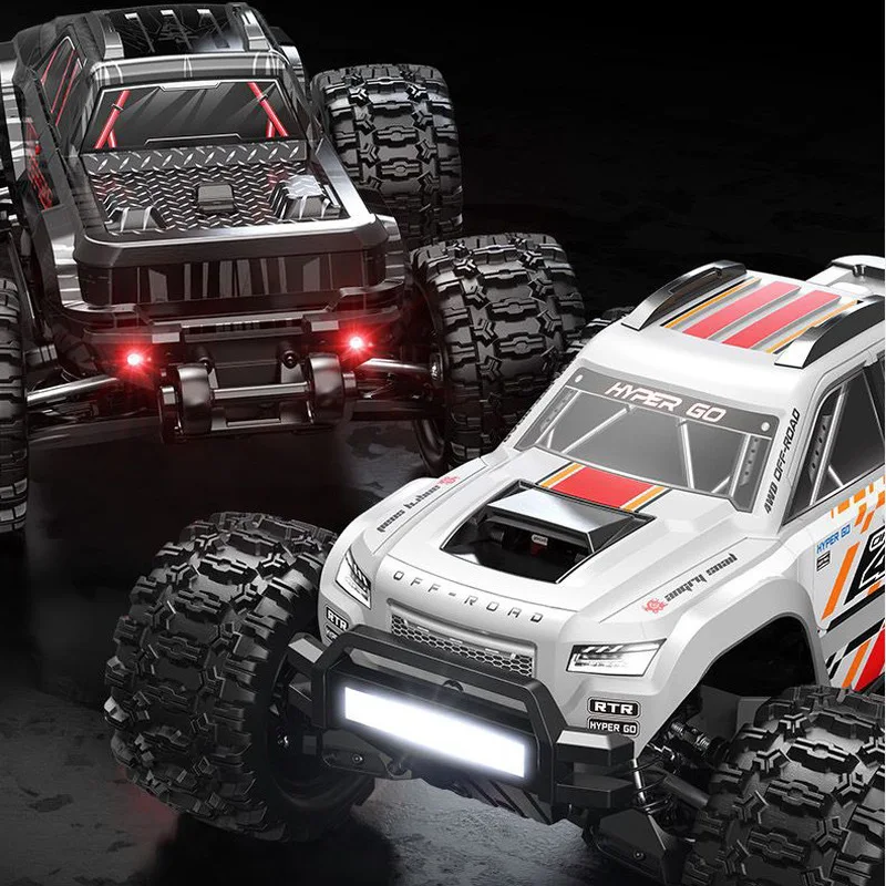 10208 Little Monster Electric Bardzo duży, bezszczotkowy, szybki ​ ​ Profesjonalny samochód zdalnie sterowany Rc 1/10 Off-Road Stunt Car