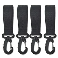 6PCS Kayak Paddle Keeper Oar Webbing Strap Holder Snap Clip For SUP Paddleboard Inflatable boat Paddle