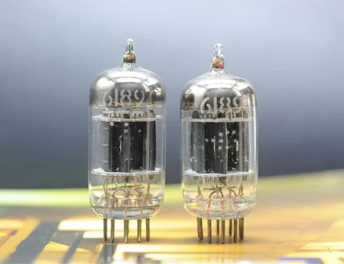 

for American GE Three-layer mica black screen D ring 5814/6189 electronic tube 12AU7/ECC82/E82CC/B329