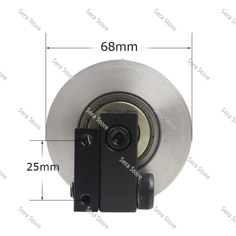 Adjusting wheel of belt machine Aluminum wheel Smooth synchronous follower wheel Aluminum alloy drive