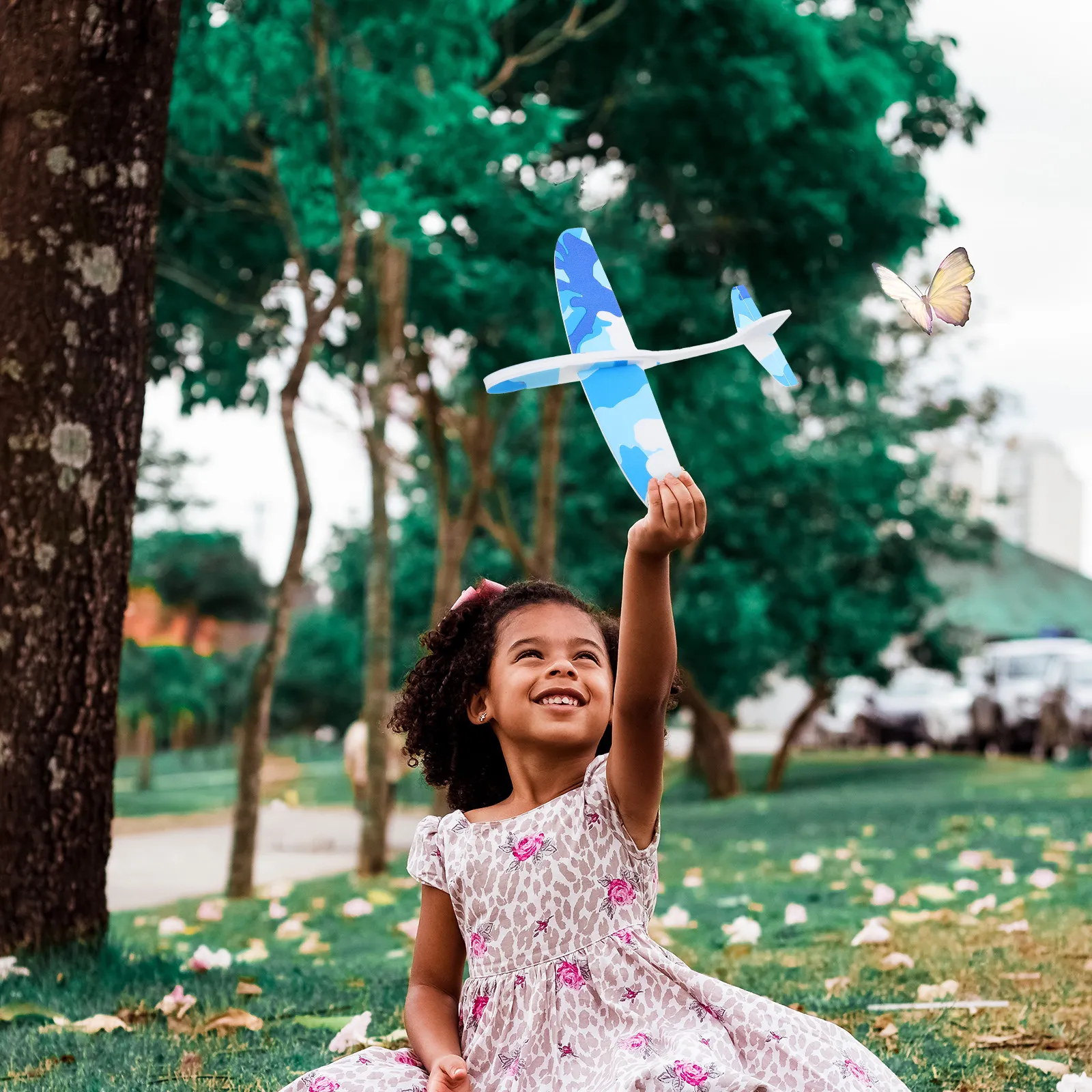 

1Set Catapult Aircraft Glider Lightweight Impact Resistant Educational Outdoor Airplane Plaything for Kids Gift
