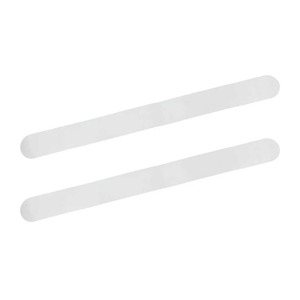 

2pcs Transparent Tennis Racket Tape Tpu Protective Frame Strip Durable Sticky Weight Balance For Powerful Shots Tennis Racket