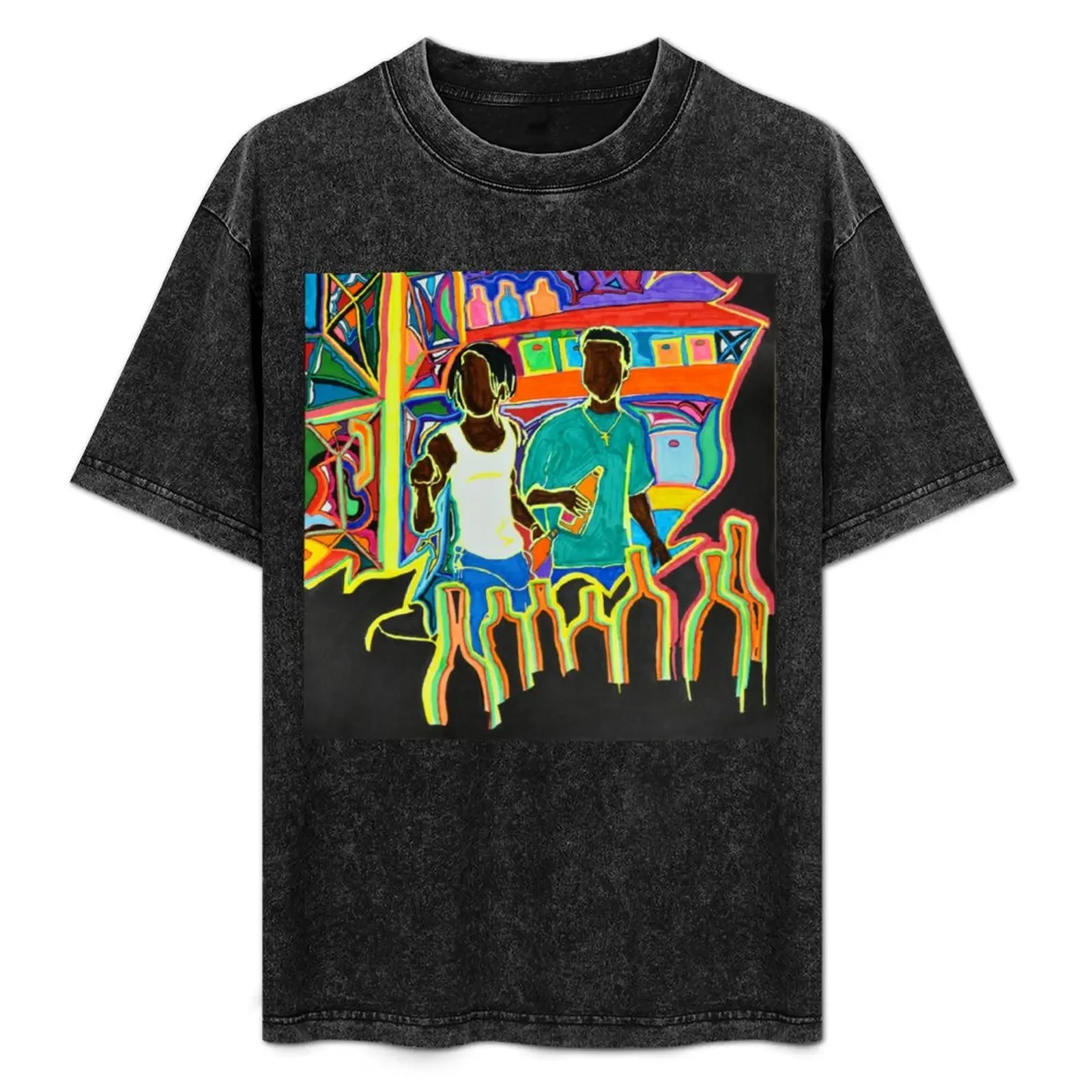 

Menace II Society T-Shirt hippie clothes blue archive customizeds anime stuff Men's t shirts