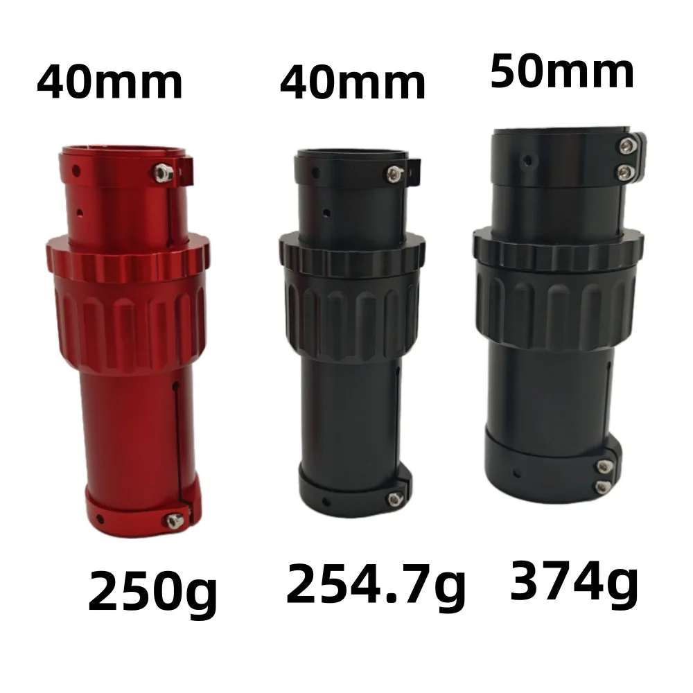 Plant protection machine folding parts 40mm all aluminum alloy carbon pipe clamp plant protection drone four six eight axis fram