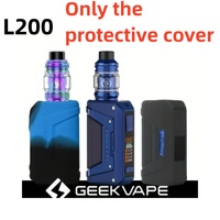 1pc GEEKVAPE L200 Aegis LEGEND 2 Silicone Case - 200W Textured, Shockproof Rubber Cover, Soft Protective Sleeve, Anti-Slip
