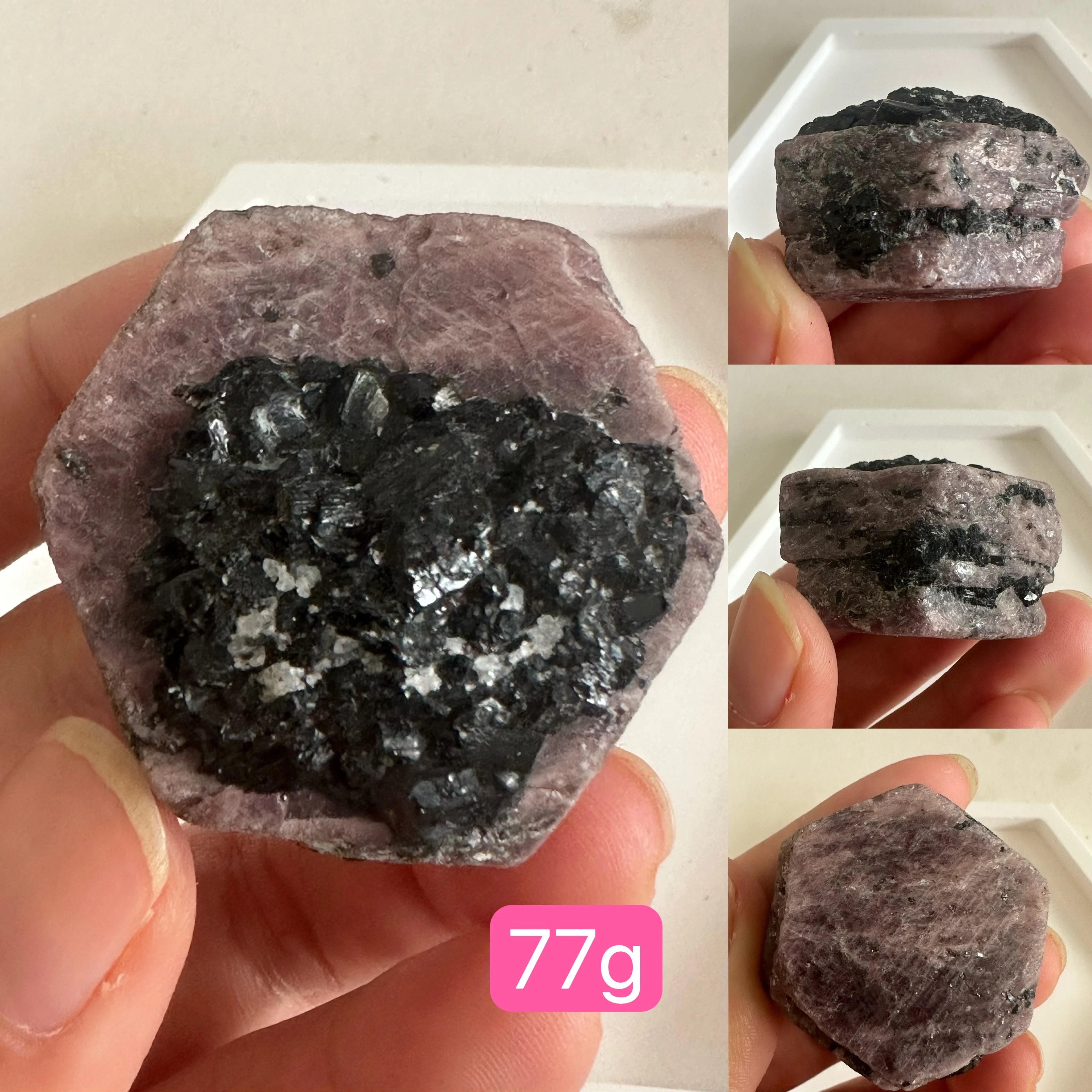 100% natural ruby raw stone, black tourmaline, symbiotic crystal raw stone, home decoration with shiny ruby