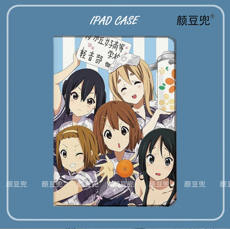 

K-ON! Anime Hirasawa For iPad 11th iPad Air 45 Mini 5 6 Case Luxury Silicone For Pro 12.9 11 For iPad 10th Protective Case 2025