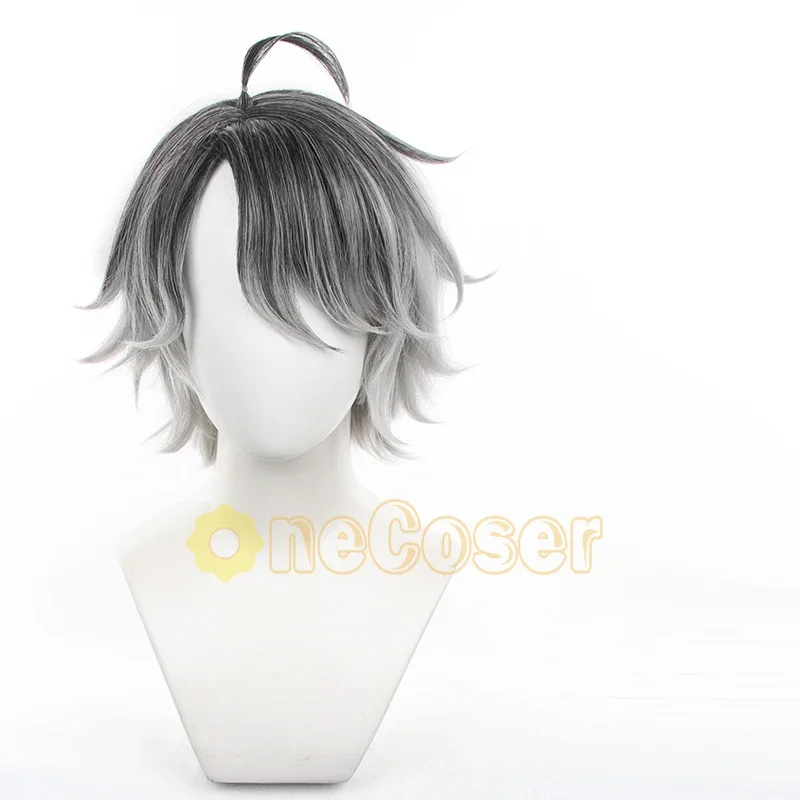 Luminary Cosplay Wig Game Identity V Patient Emil Short Hair Illusion Hall Heat-resistant Fiber Hair Wig Cap Halloween Party