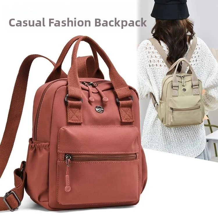 

Lightweight Nylon Ladies Casual Travel Bapa Faionable Versatile Waterproof New Sle Commuter Bag Soft Canvas Straps