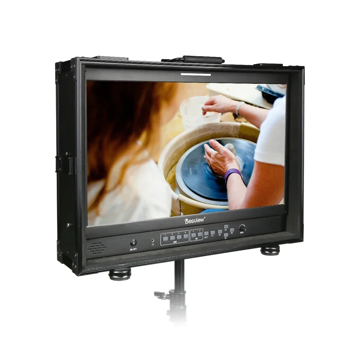 Desview S21 21.5'' 4K hdm Full HD Pro 4ch hdm 3G-SDI in/out mult broadcast  with aluminum case