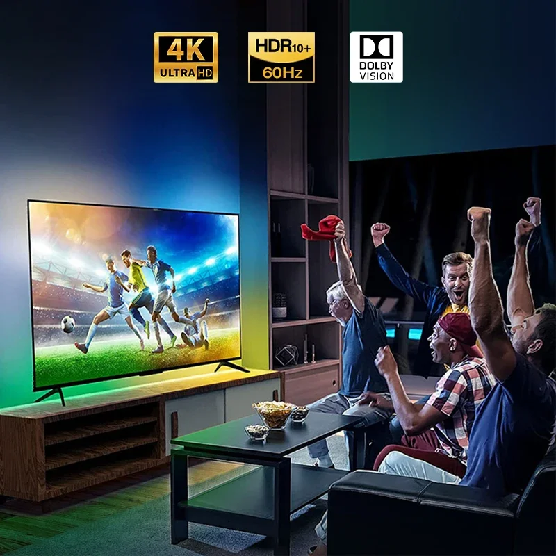 Podświetlenie LED z podświetleniem LED 4K HDMI-kompatybilne urządzenie 2.0 Box szybka synchronizacja ekranu elastyczna taśma RGB taśma świetlna