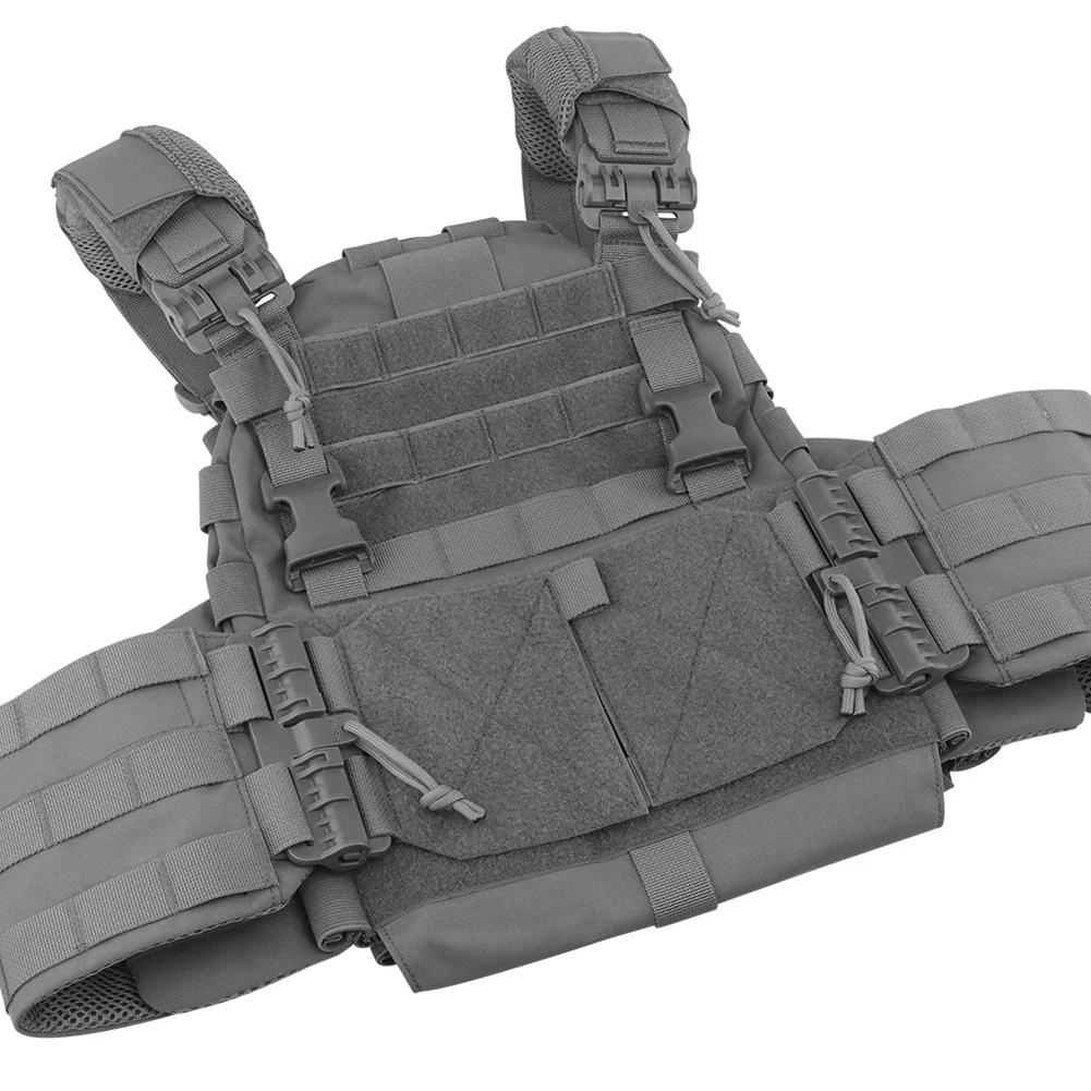 Imagem -06 - Rifle de Sistema de Molle de Liberação Rápida Revista de Painel Triplo Mag Pouch Sub Bolsa de Pendurado Inferior Aparelho de Equipamento Arc Colete Tubos