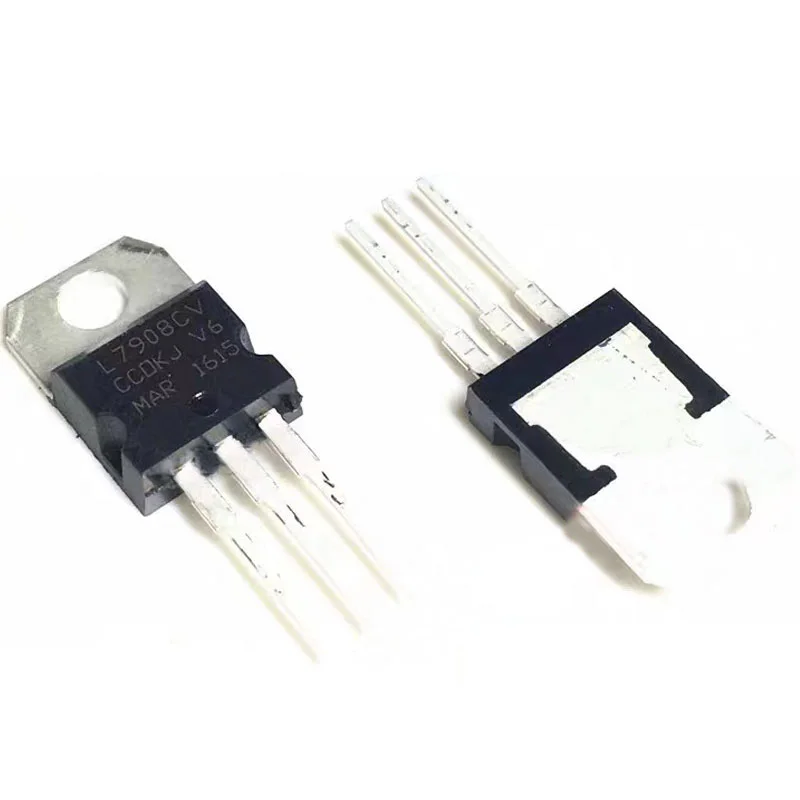 5PCS L7908CV ST Three-terminal Voltage Regulator Circuit  Directly Inserted  TO-220 8V