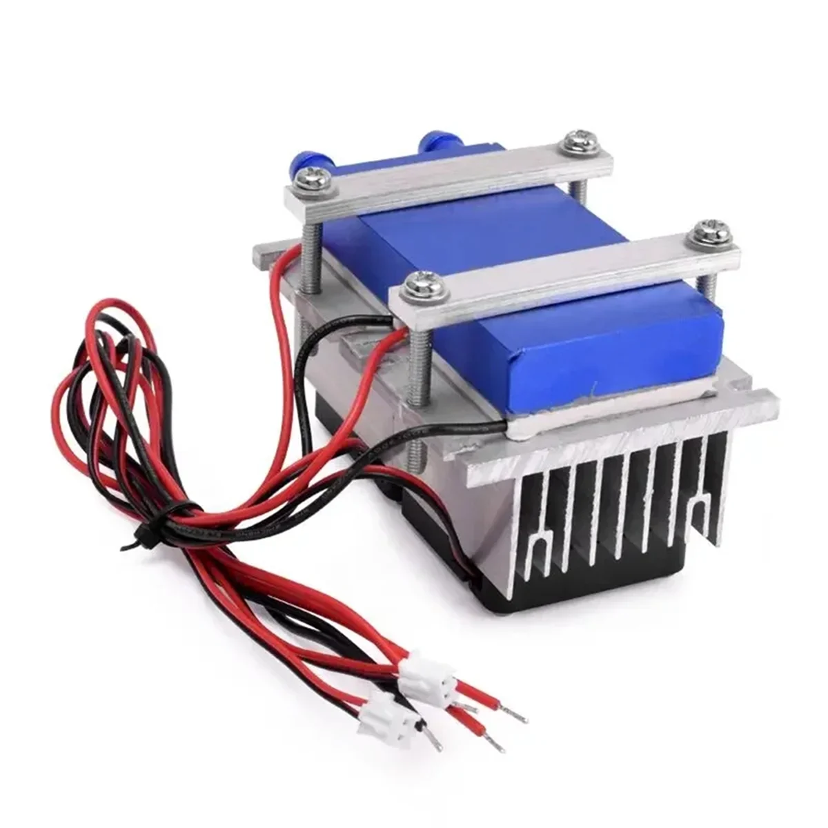 144W Thermoelectric Peltier Refrigeration Cooler DC 12V 15A Semiconductor Cooling System for Small Air Conditioning Fan