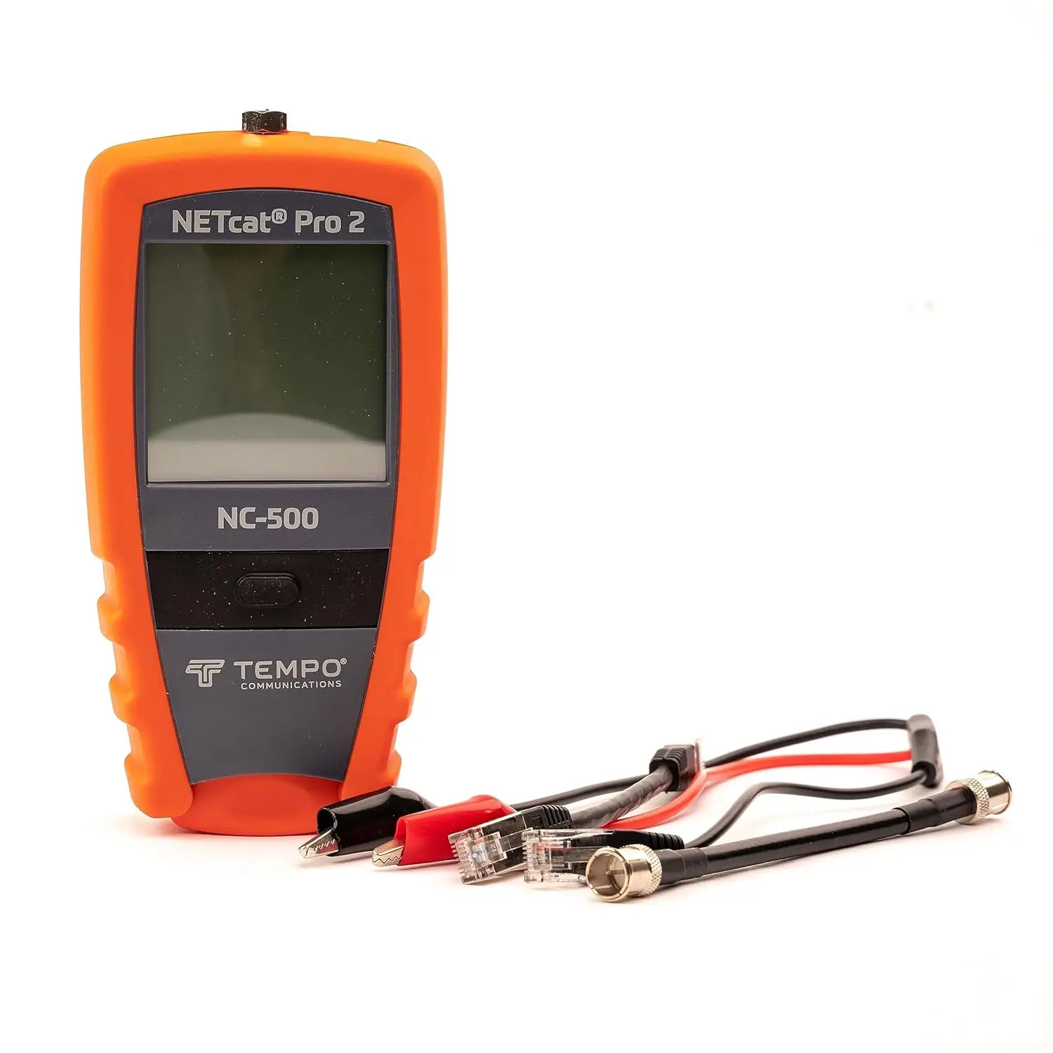 

TEMPO NC-500 Digital Cable Tester for Voice, Data, Video, Coax, Ethernet | Step TDR Wiring Troubleshooter