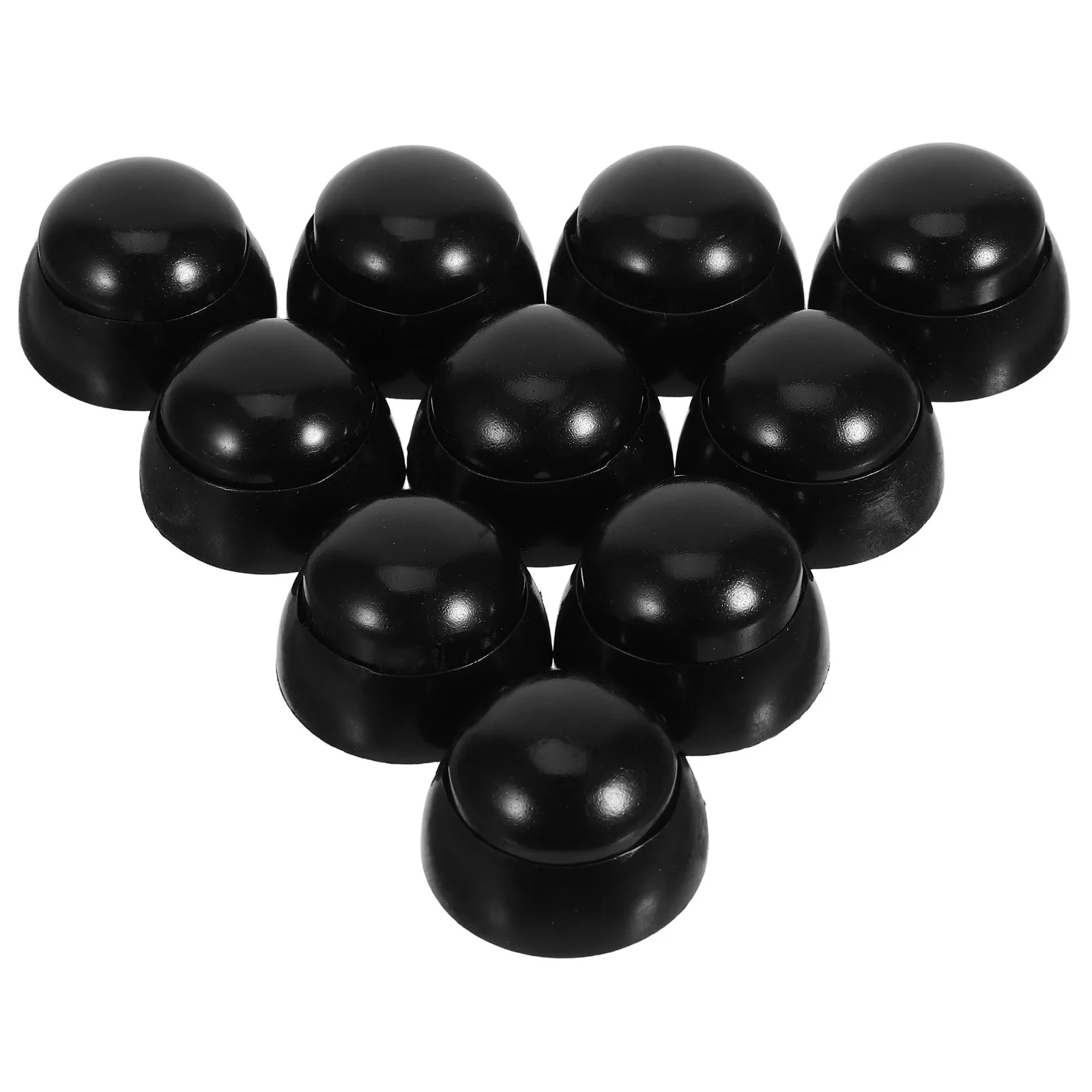 

10Pcs Plastic Bolt Caps Playground Nut Protection Covers Smooth Dome Shape Child Friendly Safety Screw Protectors for Slides