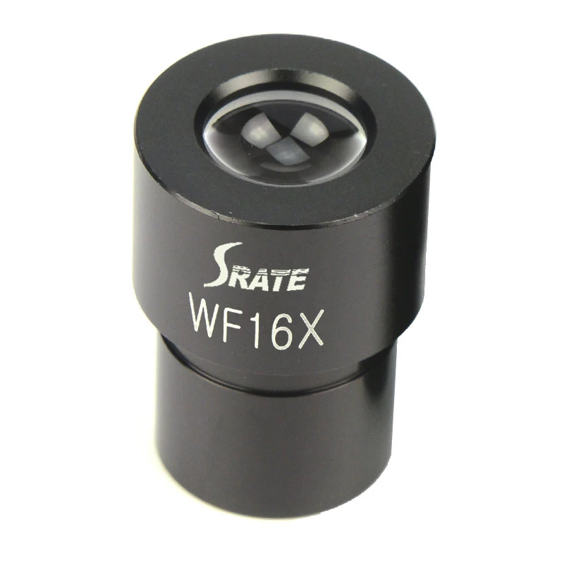 

Srate 16X Wide Angle Eyepiece WF16X Biological Microscope Lens 23.2mm Mounting Size Optical apparatus and instruments