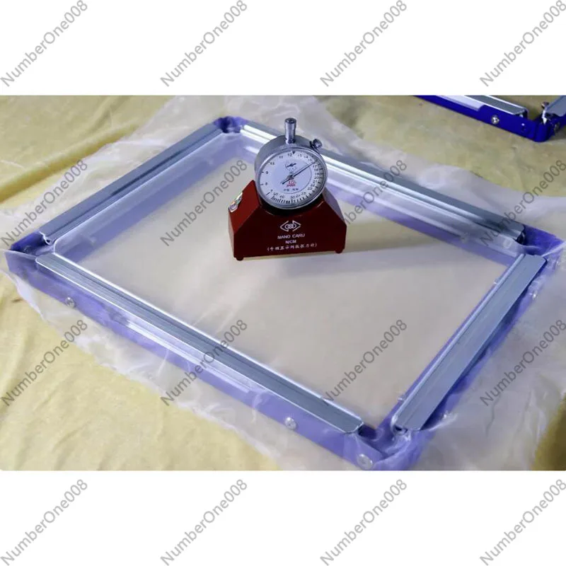 Glueless self-tensioning frame Integrated frame tensioning device Self-tensioner Screen printing plate making tool