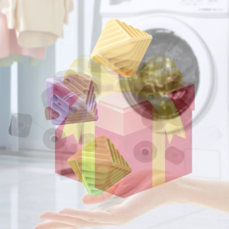 【HG】Reusable Washing Machine and Dryer Balls Magic Laundry Balls Stain Removing Prevent Tangles, Minimize And Static