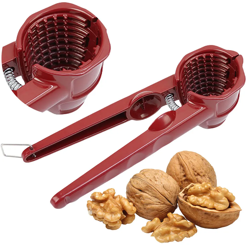 Nut Crackers Multifunctional Heavy Duty Walnut Cracker Sunflower Seed Peeler Nutcracker Pecan Walnut Plier Clip Tool Opener Tool