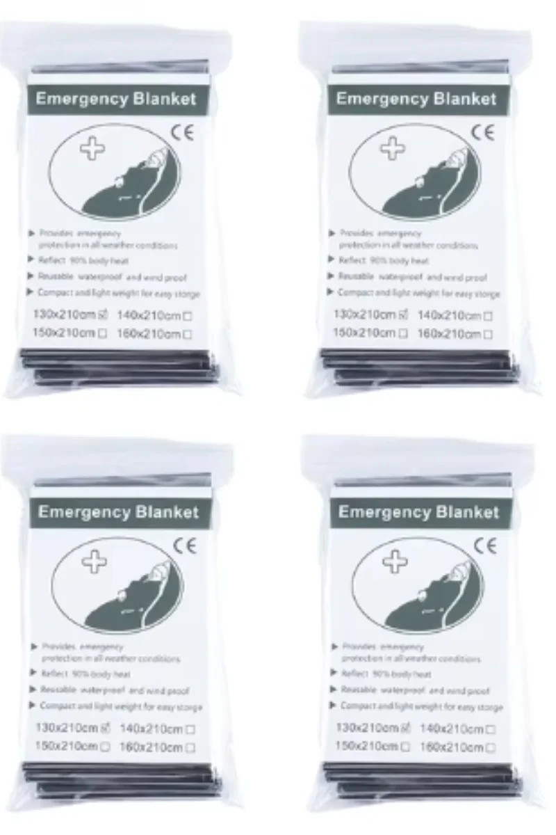 Survival Emergency Mylar Thermal Blanket Foil Space Blanket for NASA Body Warmer Outdoor First Aid Camping Gear Hiking Travel image 3
