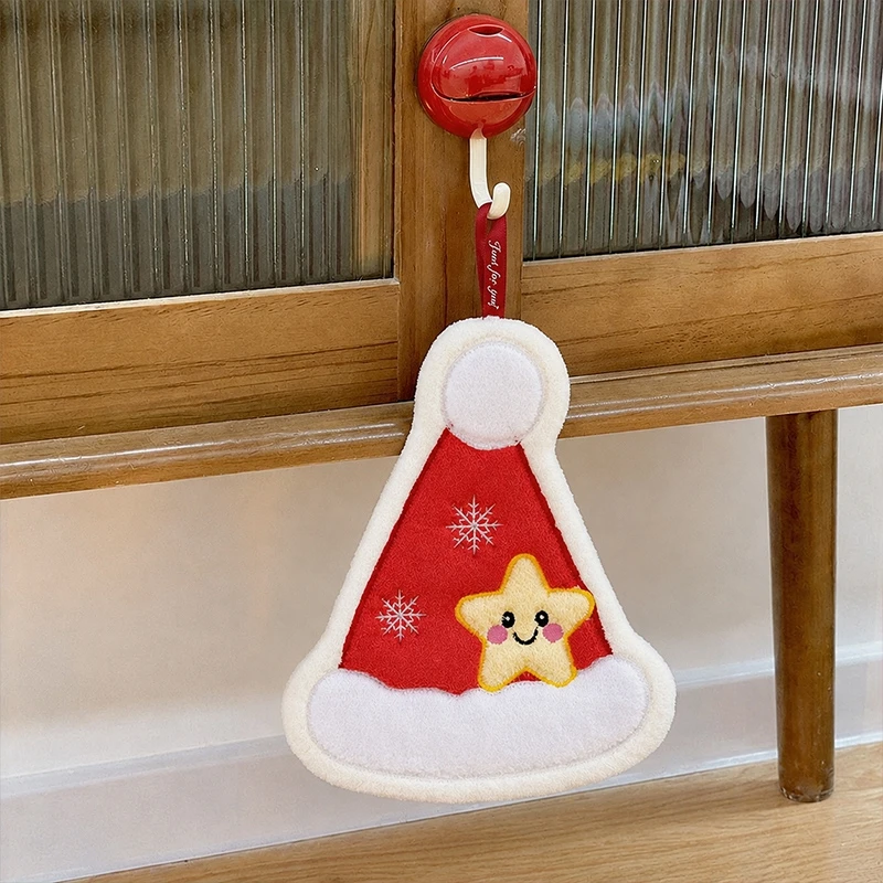 Cute Snowman Christmas Hand Towels for Kitchen
