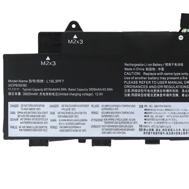 JCLJF L19M3PF4 Laptop Battery For Lenovo IdeaPad 5-14ALC05 14ARE05 14ARE05 14ITL05 L19C3PF3 L19M3PF3 L19L3PF7 11.52V 4955mAh