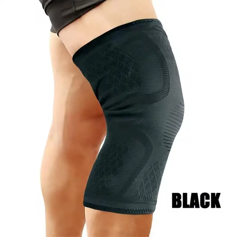 1 Stück Unisex-Kniebandage, geeignet für Laufen, Wandern, Outdoor-Fitness, Radfahren, atmungsaktive Sport-Kniebandage