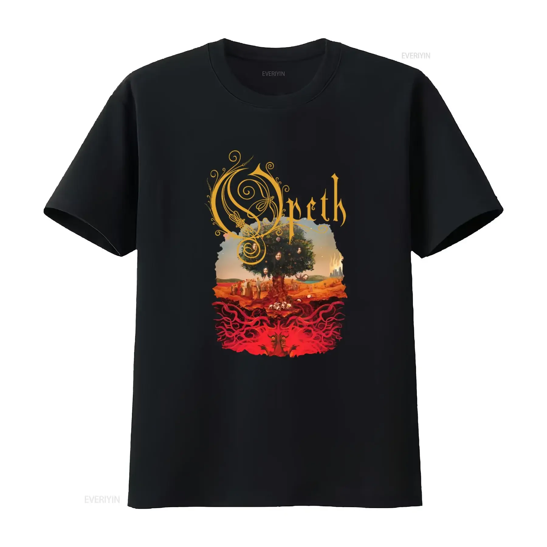 Rare Opeth Heritage Band T Shirt for Men and Ladies Available in All Sizes from S to 5XL vintage Washed Soft
