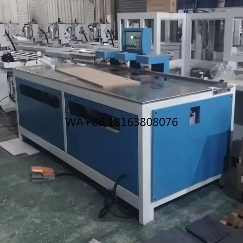 Woodworking 30-Degree Angled Hole Machine Aluminum Cutting Machine Picture Frame Cabinet Door Corner Cutter Wood Molding