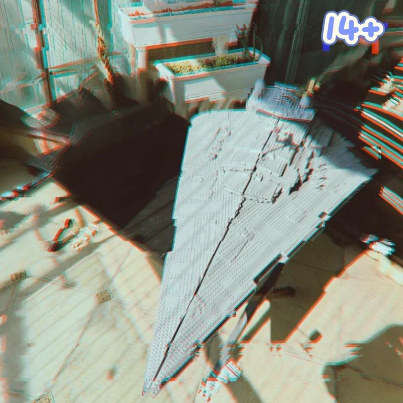 In Stock New Arrival 4784PCS Super Great Toys UCS Imperial Star Destroyer MOC Building Blocks Bricks Toys for Birthday Gifts