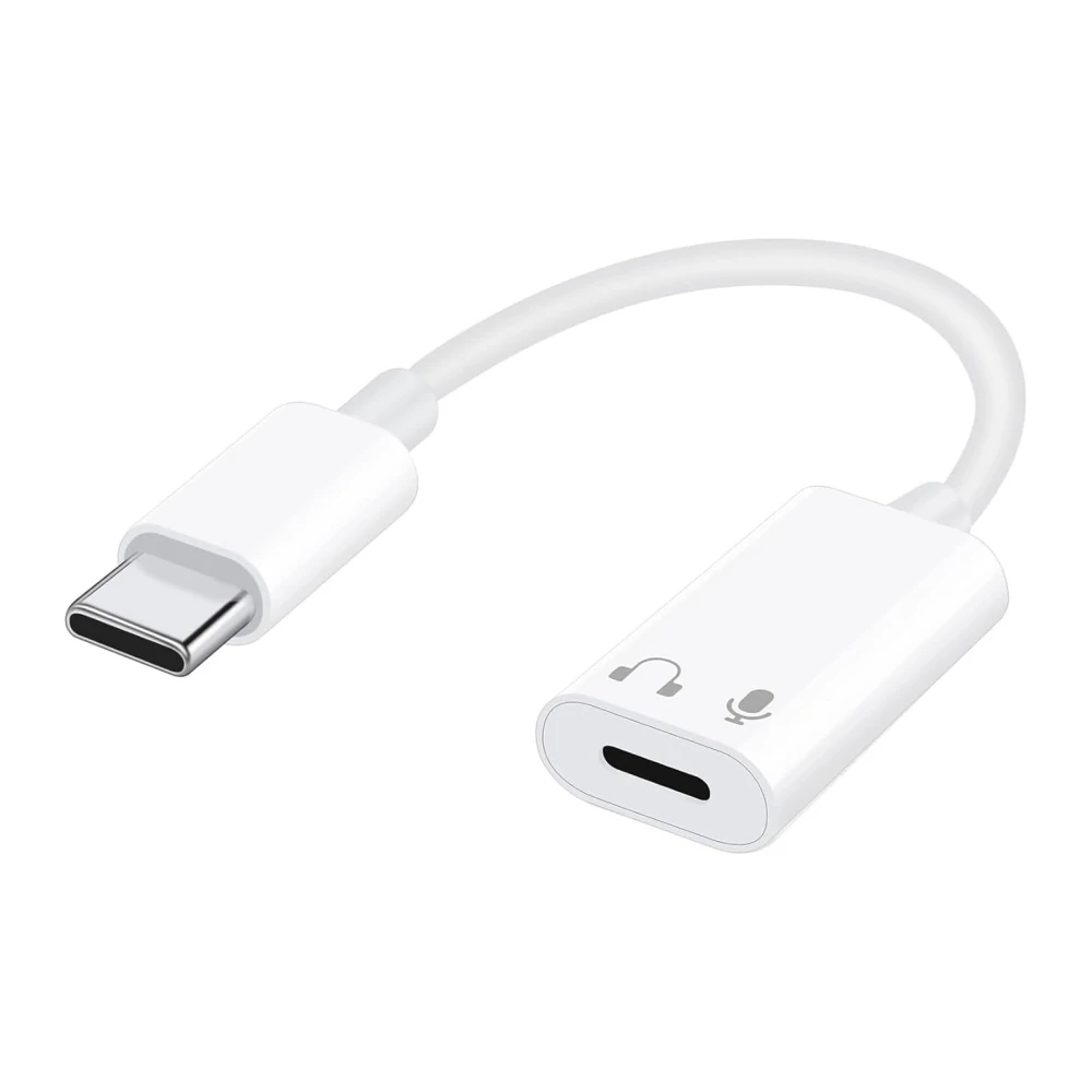 USB C to Lightning Audio Adapter,USB C to Lightning Connector Headphone Adapter for iPad Pro/iPad 10 Air 5 Mini 6 MacBook