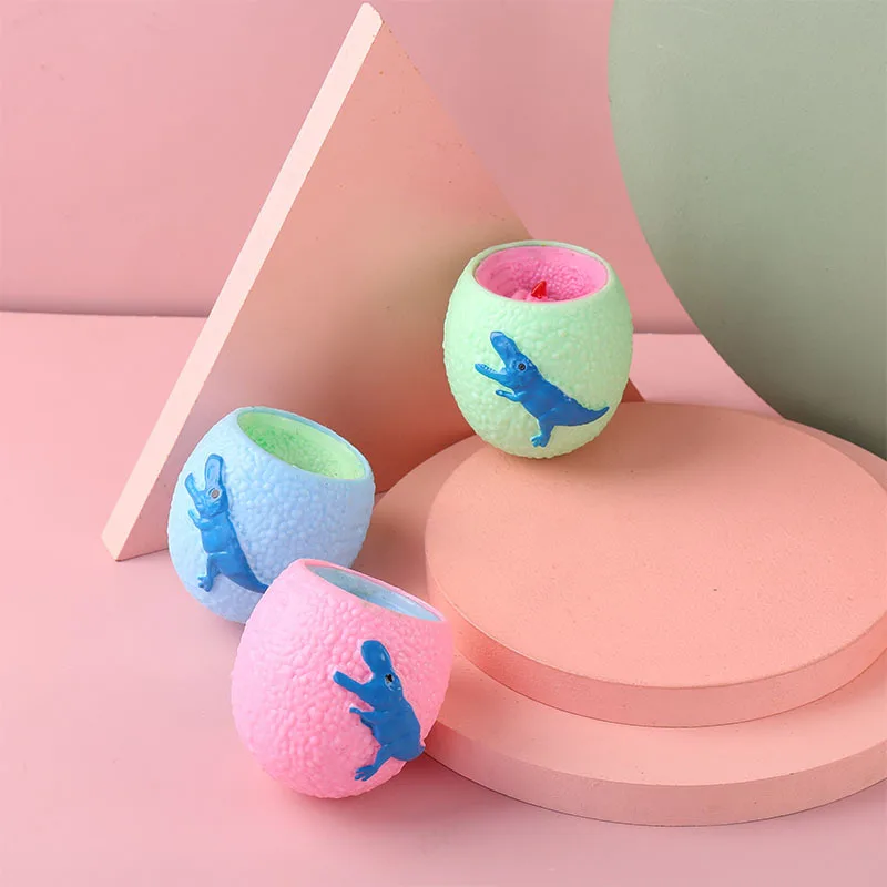 

Soft Toy Animal Cute Anti-Stress Ball Decompression Dinosaur Cup Toys Abraact Soft Sticky Squishi Stress Relief Toys Gift J93