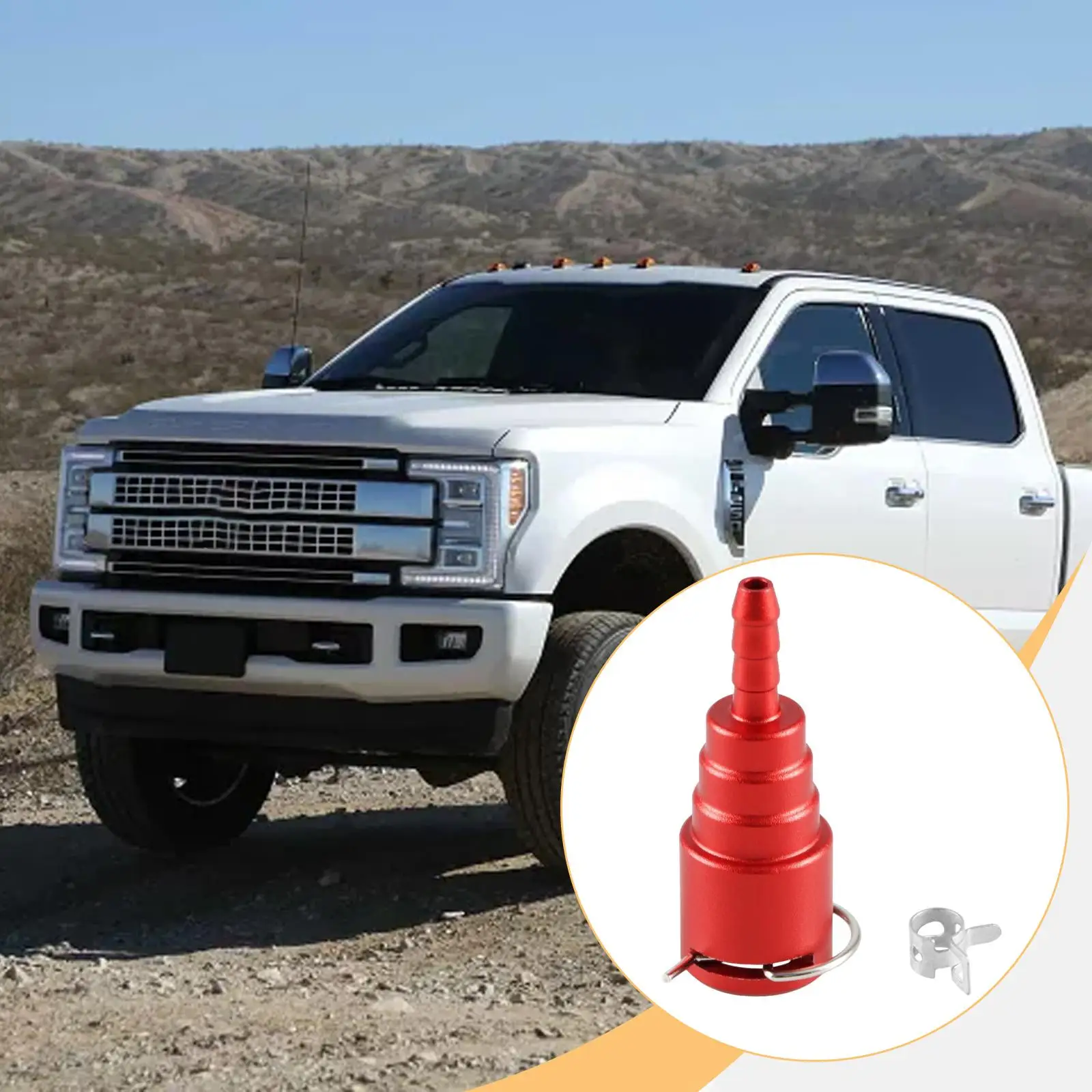 

Return Line Connector HC3Z-9A564-a Heavy Duty Accessory for 6.7L Powerstroke Repair Parts Fittings