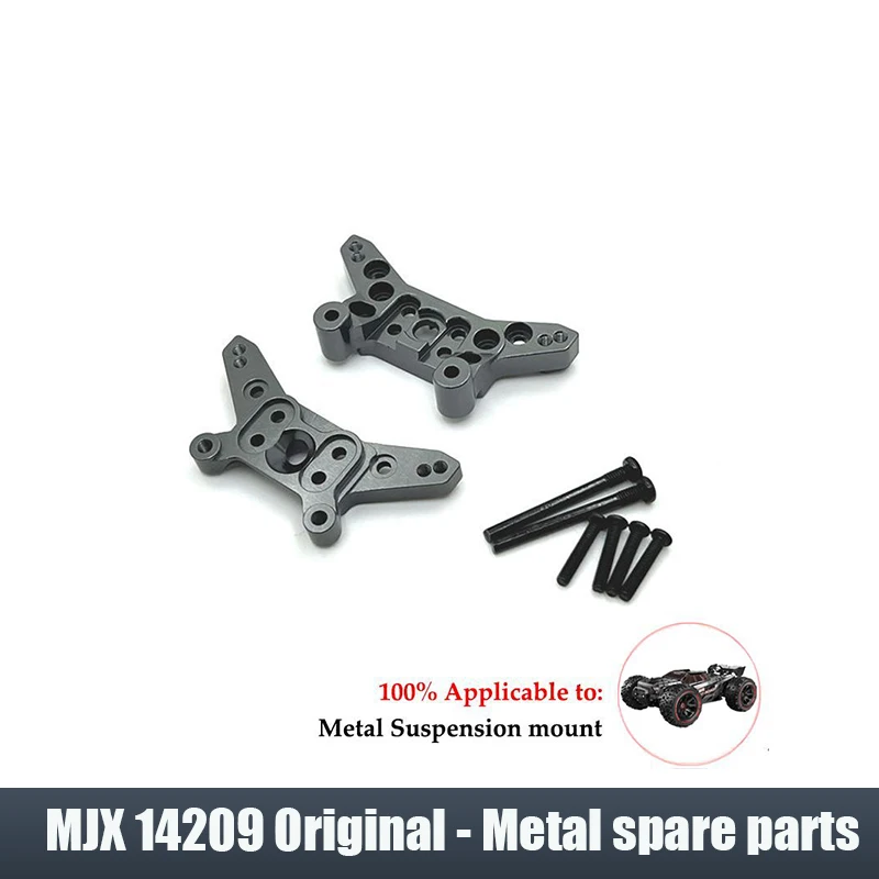 MJX Hyper Go 14210 14209 H14BM RC Car Metal Steering Cup Upper Lower Swing Arm Set Shock Tower Bracket Body Post Upgrade Parts