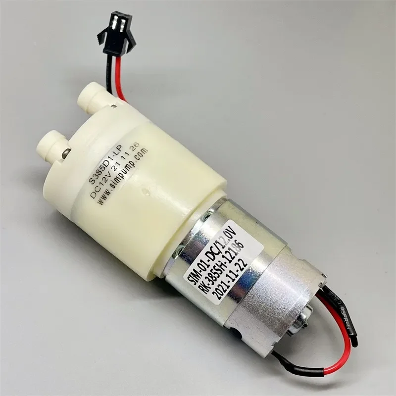 Mini 385 Motor Pump DC 12V Large Flow Pump Land Self-priming Clean Water Diaphragm Pump for Tea Set Water Dispenser