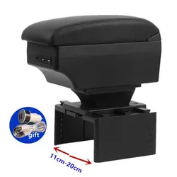 Universal Car Armrest box central Universal model armrest box car accessories storage box support arm Interior Retrofit parts
