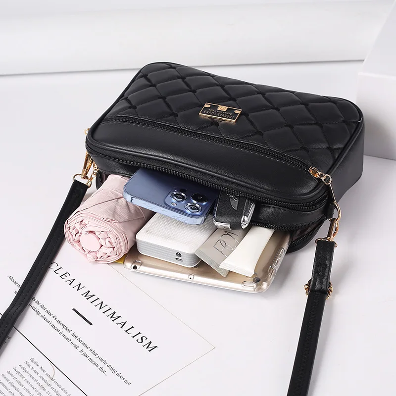 2024 Spring Simple Light Versatile Large Capacity Crossbody Cross Border Fashion Handbag