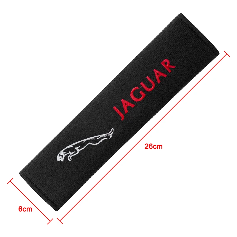 Automobile safety belt shoulder pad sleeve accessories For Jaguar XF XJ XE S-Type F-Type X-Type F-Pace I-Pace E-Pace XFR XKR