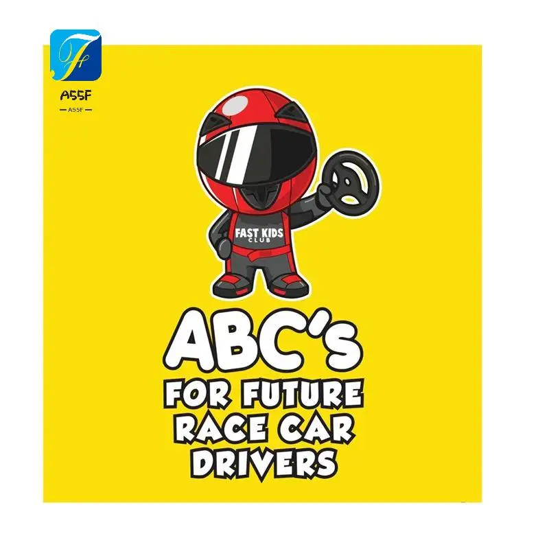 A55F-ABC's For Future Race Car Drivers Alphabet Book (Baby Book, Children's Book, Toddler Book)
