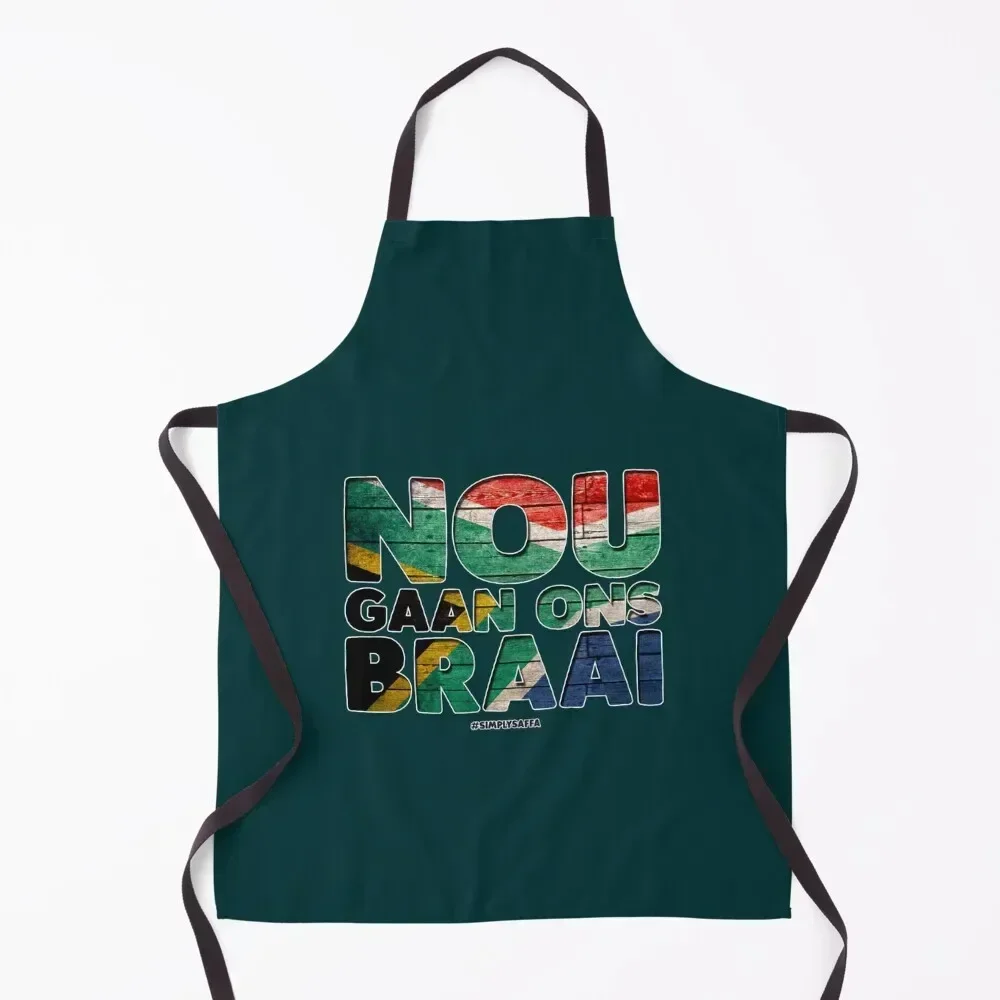 

Nou Gaan Ons Braai Apron christmas 2025 Kitchen And Household Goods kitchen item Kitchens Accessories Apron